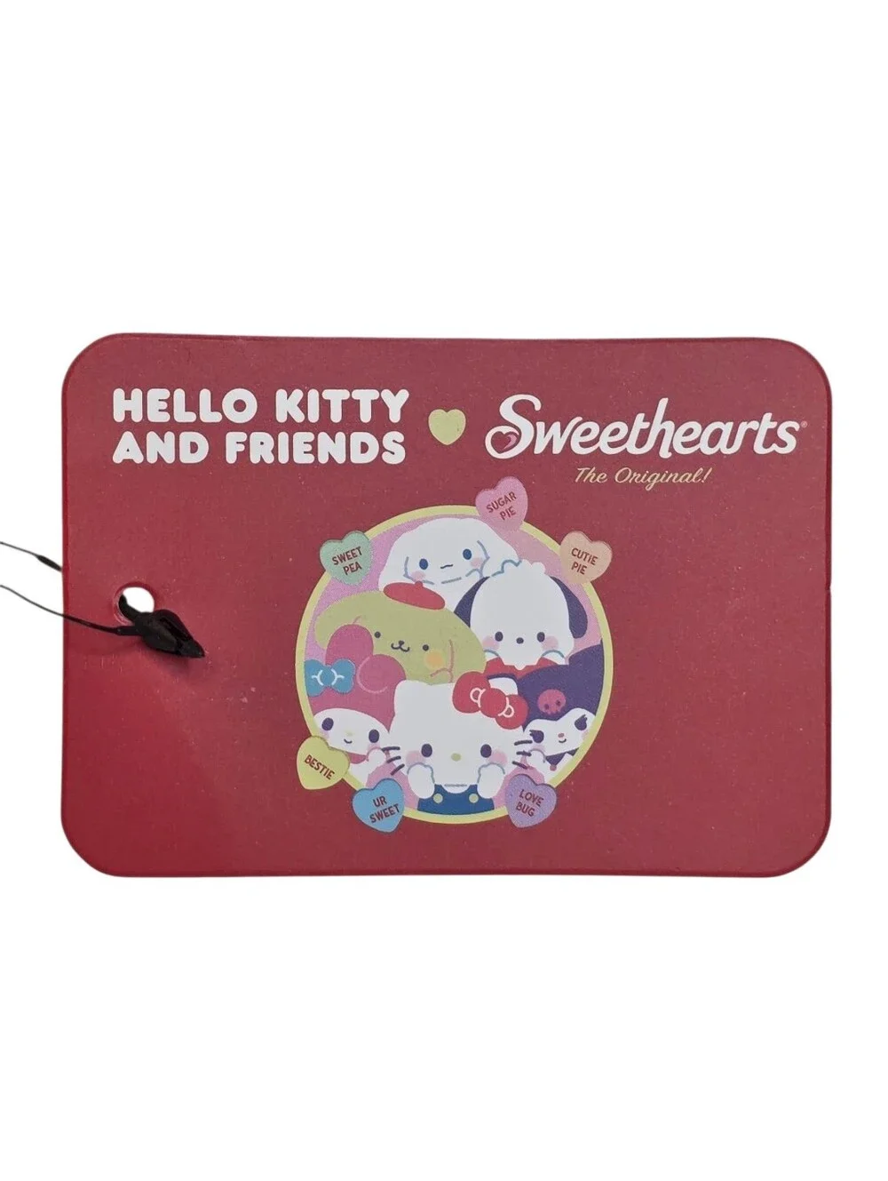 Hello Kitty Sanrio × Sweethearts Bioworld Limited Edition Candy Heart Makeup Bag